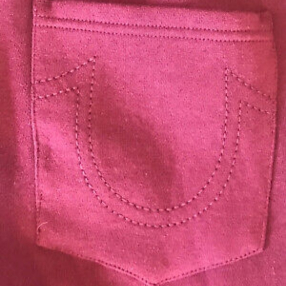 NWT Men's True Religion HS Tawny Port Joggers - Picture 5 of 8